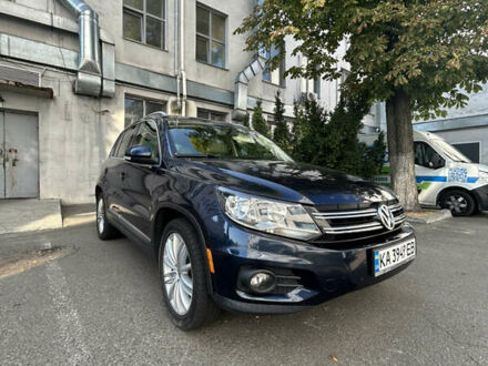 Фольксваген Тигуан 2013 в Киеве на Automoto.ua Синий Фольксваген Тигуан, объемом двигателя 1.98 л и пробегом 170 тыс. км за 11500 $, фото 1 на Automoto.ua