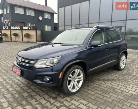 Синий Фольксваген Тигуан, объемом двигателя 2 л и пробегом 299 тыс. км за 12950 $, фото 1 на Automoto.ua
