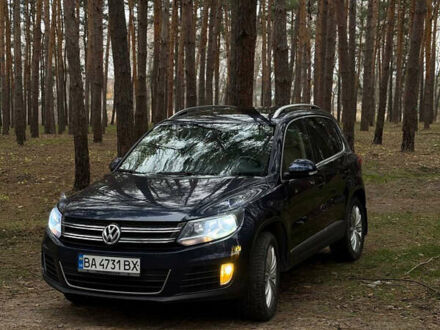 Синий Фольксваген Тигуан, объемом двигателя 1.98 л и пробегом 110 тыс. км за 13700 $, фото 1 на Automoto.ua