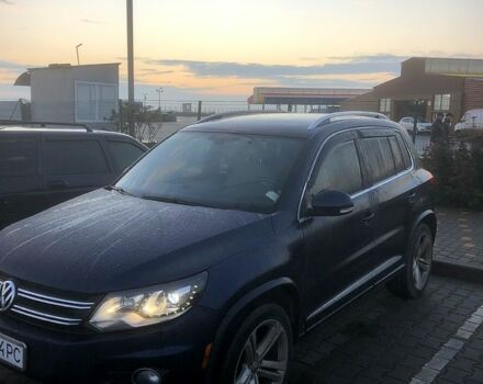 Синий Фольксваген Тигуан, объемом двигателя 2 л и пробегом 295 тыс. км за 12900 $, фото 1 на Automoto.ua