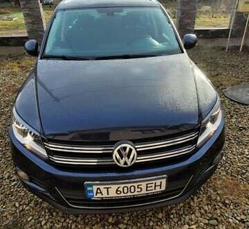 Синий Фольксваген Тигуан, объемом двигателя 2 л и пробегом 225 тыс. км за 15600 $, фото 1 на Automoto.ua