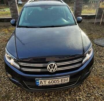 Синий Фольксваген Тигуан, объемом двигателя 2 л и пробегом 225 тыс. км за 15600 $, фото 1 на Automoto.ua