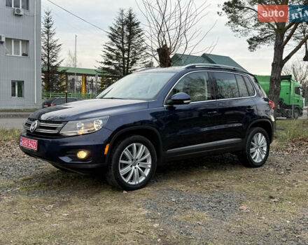 Синий Фольксваген Тигуан, объемом двигателя 1.98 л и пробегом 203 тыс. км за 12800 $, фото 1 на Automoto.ua