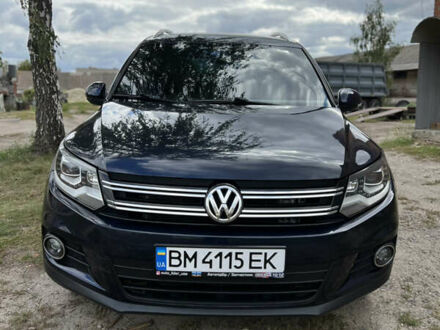 Синій Фольксваген Тігуан, об'ємом двигуна 2 л та пробігом 137 тис. км за 13600 $, фото 1 на Automoto.ua