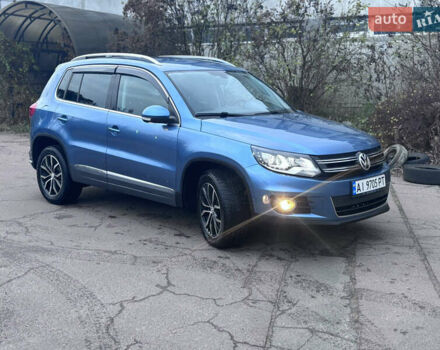 Синий Фольксваген Тигуан, объемом двигателя 1.97 л и пробегом 257 тыс. км за 12500 $, фото 1 на Automoto.ua