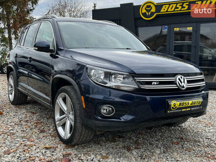Синий Фольксваген Тигуан, объемом двигателя 1.98 л и пробегом 92 тыс. км за 14700 $, фото 1 на Automoto.ua