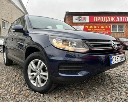 Синий Фольксваген Тигуан, объемом двигателя 2 л и пробегом 100 тыс. км за 13300 $, фото 1 на Automoto.ua