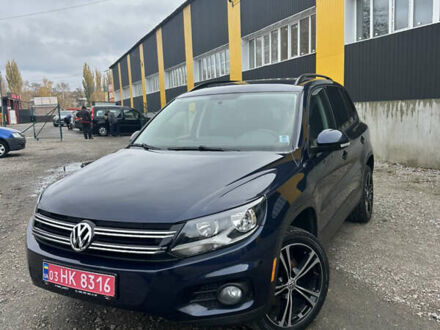 Синій Фольксваген Тігуан, об'ємом двигуна 2 л та пробігом 139 тис. км за 13500 $, фото 1 на Automoto.ua