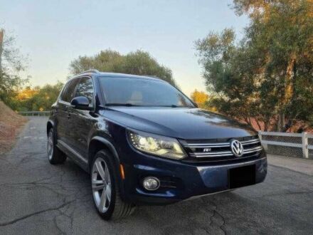 Синий Фольксваген Тигуан, объемом двигателя 2 л и пробегом 110 тыс. км за 3000 $, фото 1 на Automoto.ua