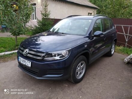 Фольксваген Тигуан 2015 в Чернигове на Automoto.ua Синий Фольксваген Тигуан, объемом двигателя 2 л и пробегом 78 тыс. км за 15800 $, фото 1 на Automoto.ua