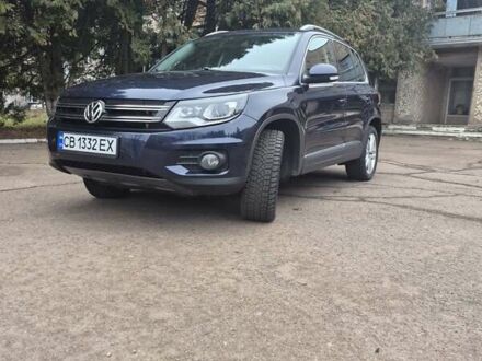 Синий Фольксваген Тигуан, объемом двигателя 1.98 л и пробегом 143 тыс. км за 15000 $, фото 1 на Automoto.ua