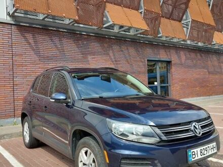 Синій Фольксваген Тігуан, об'ємом двигуна 1.98 л та пробігом 154 тис. км за 13500 $, фото 1 на Automoto.ua