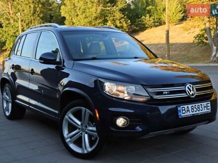 Синий Фольксваген Тигуан, объемом двигателя 1.98 л и пробегом 174 тыс. км за 14550 $, фото 1 на Automoto.ua