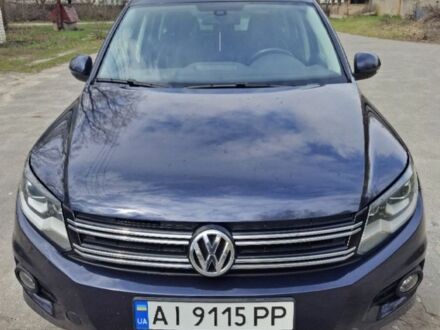 Фольксваген Тігуан 2015 у Буче на Automoto.ua Синій Фольксваген Тігуан, об'ємом двигуна 2 л та пробігом 170 тис. км за 12300 $, фото 1 на Automoto.ua