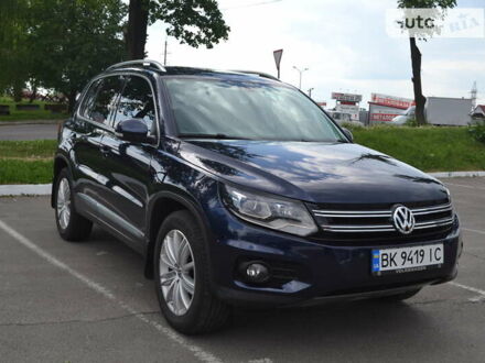 Фольксваген Тігуан 2015 у Рівному на Automoto.ua Синій Фольксваген Тігуан, об'ємом двигуна 2 л та пробігом 142 тис. км за 15800 $, фото 1 на Automoto.ua