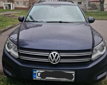 Синій Фольксваген Тігуан, об'ємом двигуна 2 л та пробігом 208 тис. км за 13500 $, фото 1 на Automoto.ua