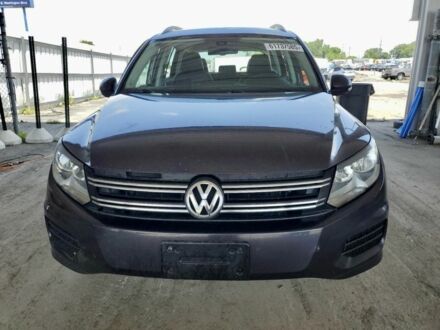 Синий Фольксваген Тигуан, объемом двигателя 2 л и пробегом 130 тыс. км за 9600 $, фото 1 на Automoto.ua