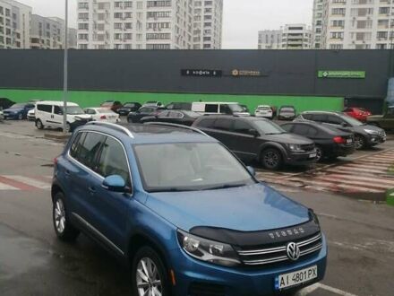 Синий Фольксваген Тигуан, объемом двигателя 1.98 л и пробегом 185 тыс. км за 12900 $, фото 1 на Automoto.ua