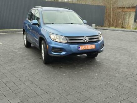 Синий Фольксваген Тигуан, объемом двигателя 1.98 л и пробегом 188 тыс. км за 12600 $, фото 1 на Automoto.ua