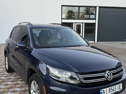 Синий Фольксваген Тигуан, объемом двигателя 1.98 л и пробегом 167 тыс. км за 12700 $, фото 1 на Automoto.ua