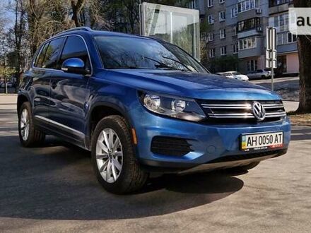 Фольксваген Тігуан 2016 у Дніпро (Дніпропетровську) на Automoto.ua Синій Фольксваген Тігуан, об'ємом двигуна 2 л та пробігом 47 тис. км за 21500 $, фото 1 на Automoto.ua