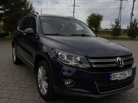 Синий Фольксваген Тигуан, объемом двигателя 1.97 л и пробегом 160 тыс. км за 16999 $, фото 1 на Automoto.ua