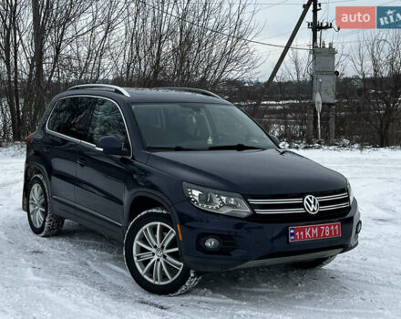 Синий Фольксваген Тигуан, объемом двигателя 1.98 л и пробегом 225 тыс. км за 12200 $, фото 1 на Automoto.ua