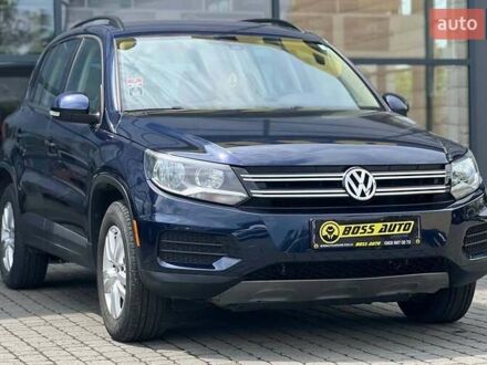 Синій Фольксваген Тігуан, об'ємом двигуна 2 л та пробігом 129 тис. км за 14500 $, фото 1 на Automoto.ua