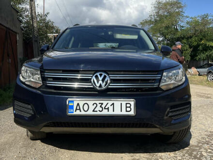 Фольксваген Тигуан 2016 в Ужгороде на Automoto.ua Синий Фольксваген Тигуан, объемом двигателя 1.98 л и пробегом 212 тыс. км за 13200 $, фото 1 на Automoto.ua