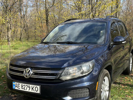 Синий Фольксваген Тигуан, объемом двигателя 1.98 л и пробегом 159 тыс. км за 13500 $, фото 1 на Automoto.ua