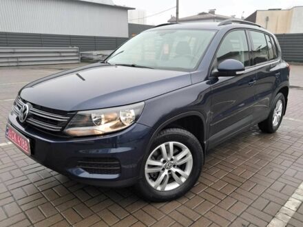 Синій Фольксваген Тігуан, об'ємом двигуна 2 л та пробігом 141 тис. км за 12999 $, фото 1 на Automoto.ua