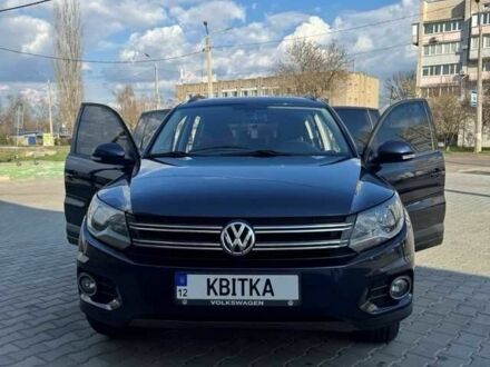 Фольксваген Тигуан 2016 в Николаеве на Automoto.ua Синий Фольксваген Тигуан, объемом двигателя 1.98 л и пробегом 176 тыс. км за 15350 $, фото 1 на Automoto.ua