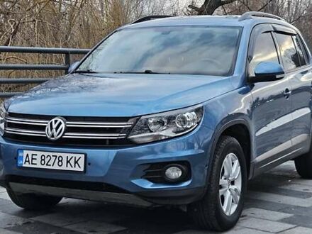 Синий Фольксваген Тигуан, объемом двигателя 1.98 л и пробегом 108 тыс. км за 13800 $, фото 1 на Automoto.ua