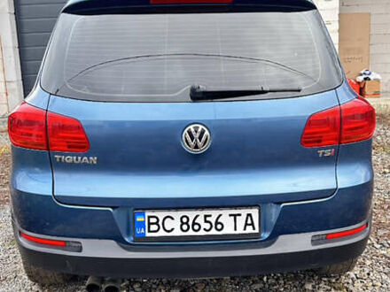 Синий Фольксваген Тигуан, объемом двигателя 1.98 л и пробегом 128 тыс. км за 14300 $, фото 1 на Automoto.ua