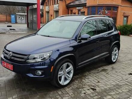 Синій Фольксваген Тігуан, об'ємом двигуна 2 л та пробігом 129 тис. км за 12700 $, фото 1 на Automoto.ua