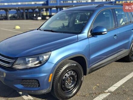 Синий Фольксваген Тигуан, объемом двигателя 1.98 л и пробегом 104 тыс. км за 13500 $, фото 1 на Automoto.ua
