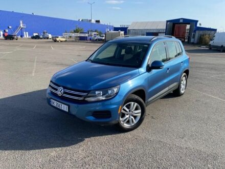 Синій Фольксваген Тігуан, об'ємом двигуна 2 л та пробігом 105 тис. км за 13900 $, фото 1 на Automoto.ua