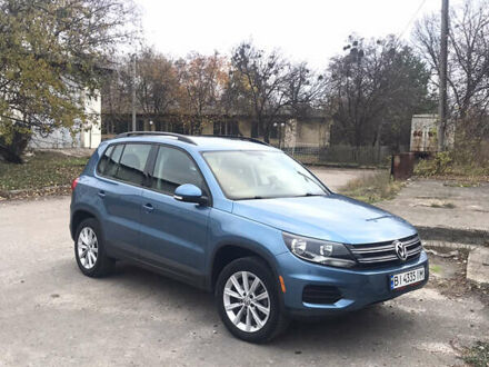 Синій Фольксваген Тігуан, об'ємом двигуна 1.98 л та пробігом 105 тис. км за 16800 $, фото 1 на Automoto.ua