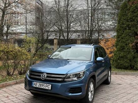 Синий Фольксваген Тигуан, объемом двигателя 1.98 л и пробегом 117 тыс. км за 14250 $, фото 1 на Automoto.ua