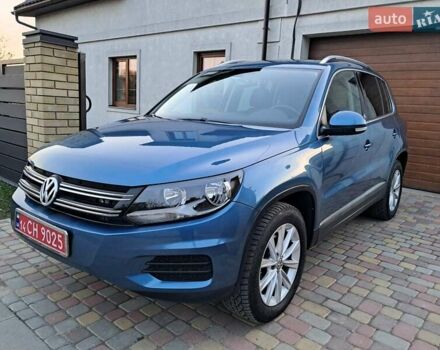 Синій Фольксваген Тігуан, об'ємом двигуна 1.98 л та пробігом 162 тис. км за 13300 $, фото 1 на Automoto.ua
