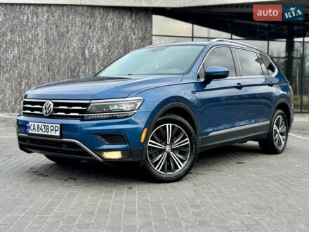 Синий Фольксваген Тигуан, объемом двигателя 1.98 л и пробегом 108 тыс. км за 20999 $, фото 1 на Automoto.ua