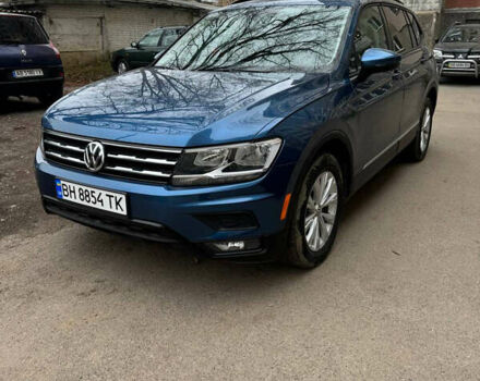 Синій Фольксваген Тігуан, об'ємом двигуна 2 л та пробігом 84 тис. км за 17300 $, фото 1 на Automoto.ua
