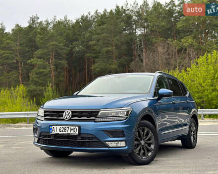Синій Фольксваген Тігуан, об'ємом двигуна 1.98 л та пробігом 139 тис. км за 18900 $, фото 1 на Automoto.ua
