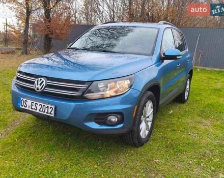 Синий Фольксваген Тигуан, объемом двигателя 1.98 л и пробегом 165 тыс. км за 12900 $, фото 1 на Automoto.ua