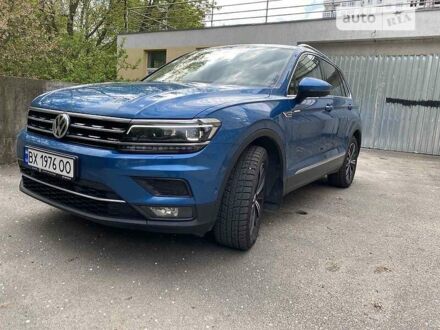 Фольксваген Тігуан 2017 у Хмельницькому на Automoto.ua Синій Фольксваген Тігуан, об'ємом двигуна 2 л та пробігом 183 тис. км за 27500 $, фото 1 на Automoto.ua