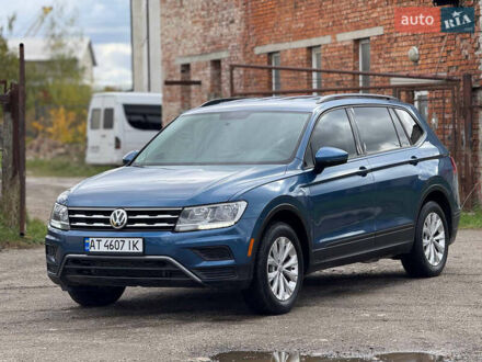 Синий Фольксваген Тигуан, объемом двигателя 2 л и пробегом 87 тыс. км за 16500 $, фото 1 на Automoto.ua