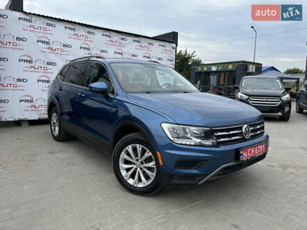 Синій Фольксваген Тігуан, об'ємом двигуна 2 л та пробігом 120 тис. км за 18500 $, фото 1 на Automoto.ua