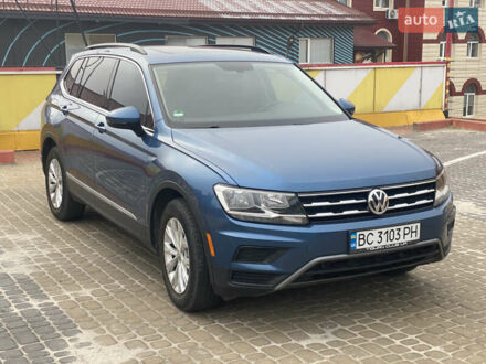 Синій Фольксваген Тігуан, об'ємом двигуна 2 л та пробігом 110 тис. км за 21000 $, фото 1 на Automoto.ua