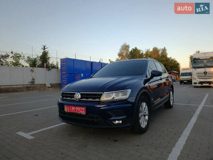 Синий Фольксваген Тигуан, объемом двигателя 1.98 л и пробегом 93 тыс. км за 27000 $, фото 1 на Automoto.ua
