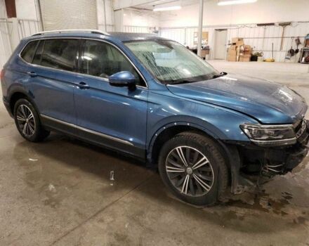 Синий Фольксваген Тигуан, объемом двигателя 2 л и пробегом 193 тыс. км за 13700 $, фото 1 на Automoto.ua